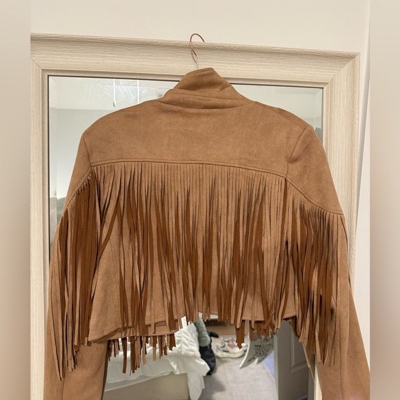 Altar’d State Fringe Women's Jacket - Picture 4 of 4